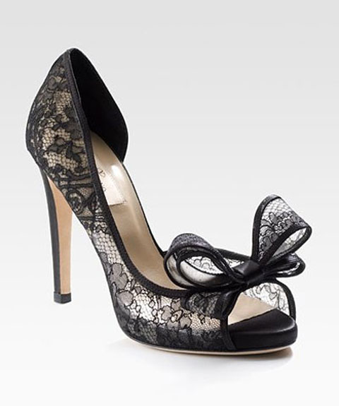 Valentino-d-Orsay valentino pizzo fiocco