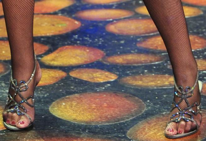 piedi valeria marini sandali gioiello caovilla indossati
