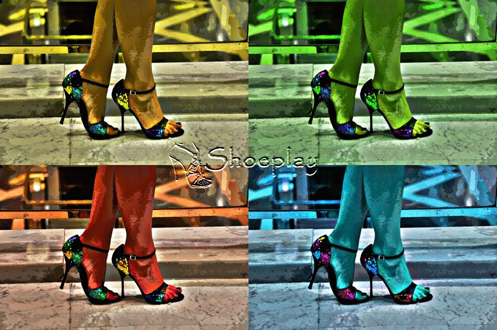 sandali giuseppe zanotti indossati