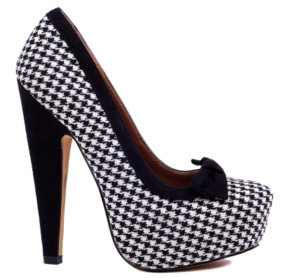 scarpe pied de poule low cost
