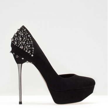 scarpe low cost borchie tacco a spillo natale 2012 scarpe per capodanno 2013