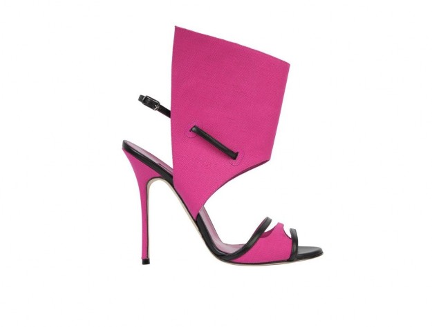 ankle-boot-open-toe-rosa manolo 2013 manolo blahnik 2013