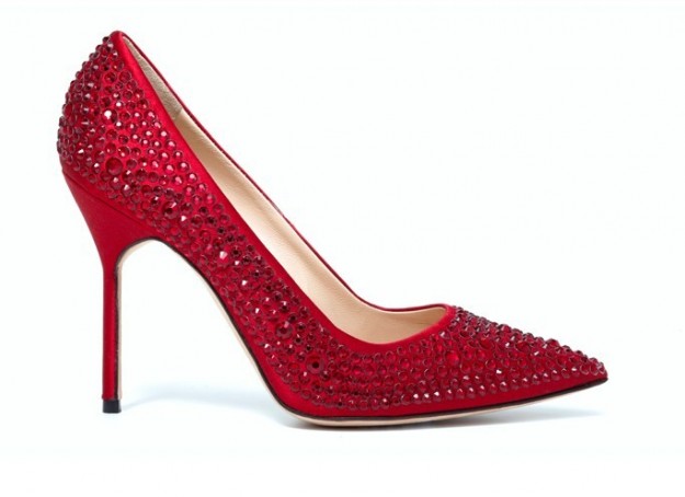 decolletes-glitter bb manolo red scarpe manolo glitter rosse BB manolo 2013