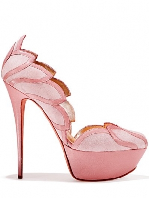 scarpe rosa tacco altissimo gaetano perrone 2013