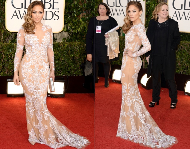 jennifer-lopez scarpe piedi golden globes 2013
