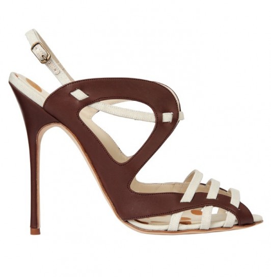 sandali-slingback-bicolor manolo blahink 2013