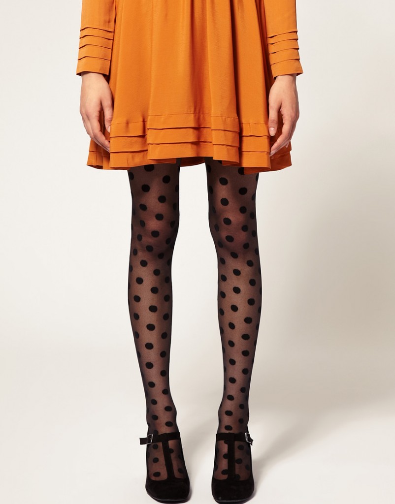 calze a pois lowcost polkadot pantyhose