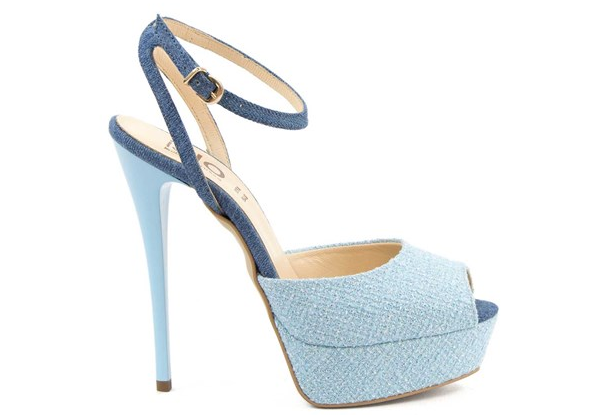 sandali dettagli denim