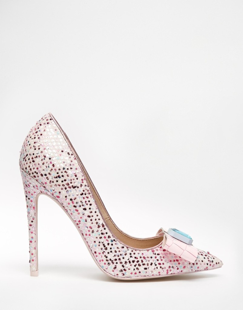 decollete rosa fiocco