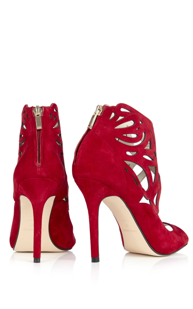 sandali rossi karen millen tacchi