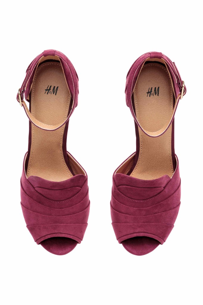 scarpe color marsala 2015