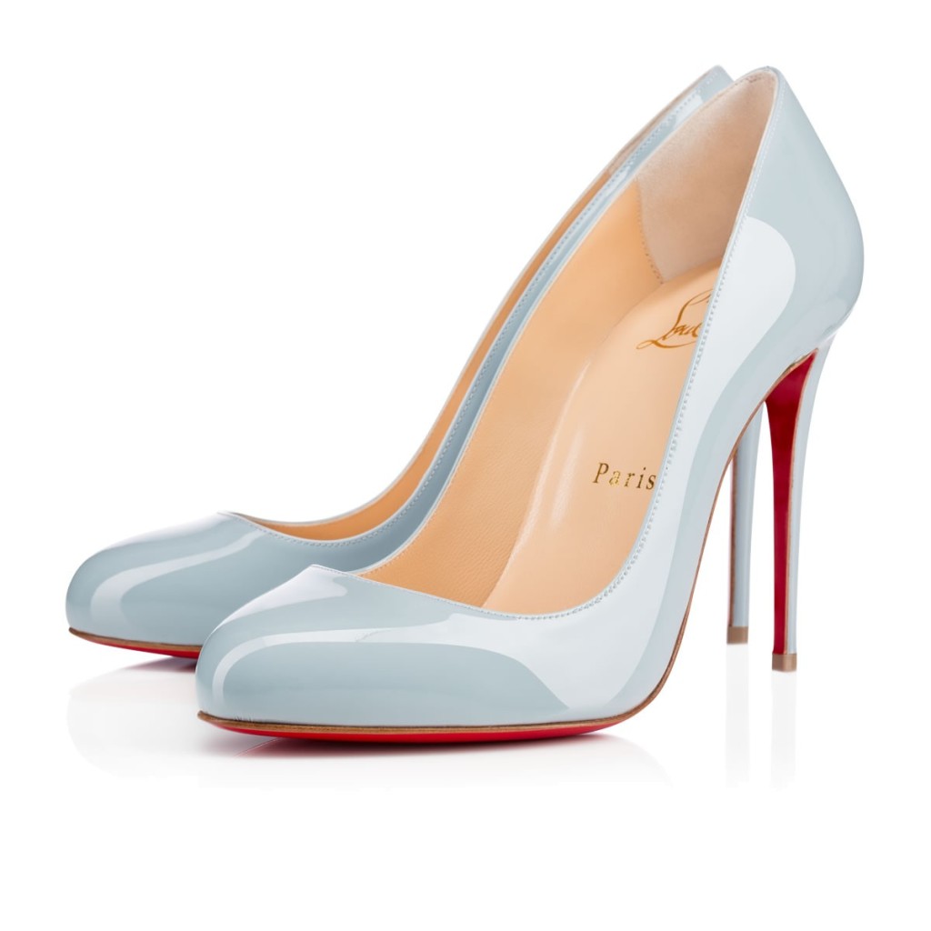 scarpe azzurro polvere serenity louboutin