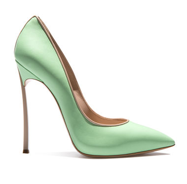 casadei blade mint green verde mela 2016