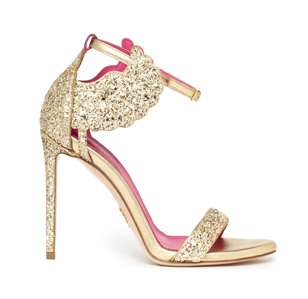 oscar tiye MALIKAH-GOLD-GLITTER