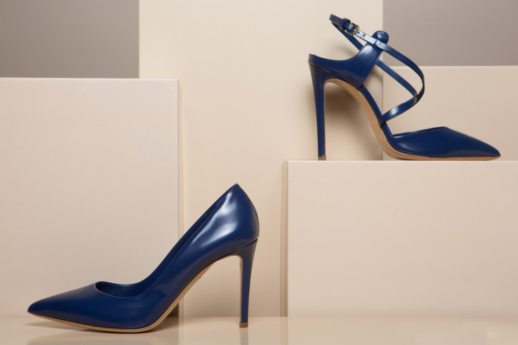 scarpe blu