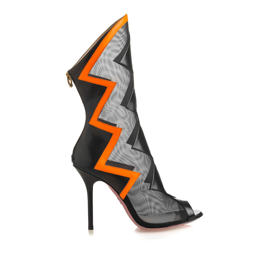 scarpe mesh trasparente