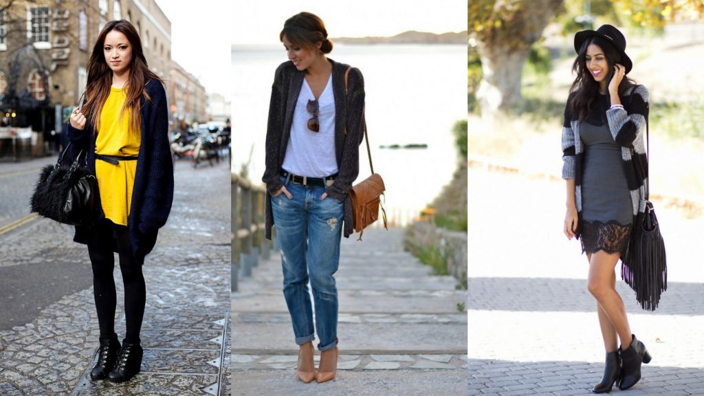 idee outfit con il cardigan
