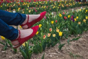 ballerine rosse