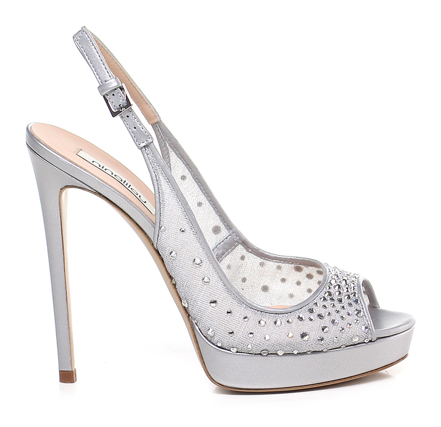 sandali gioiello simil louboutin
