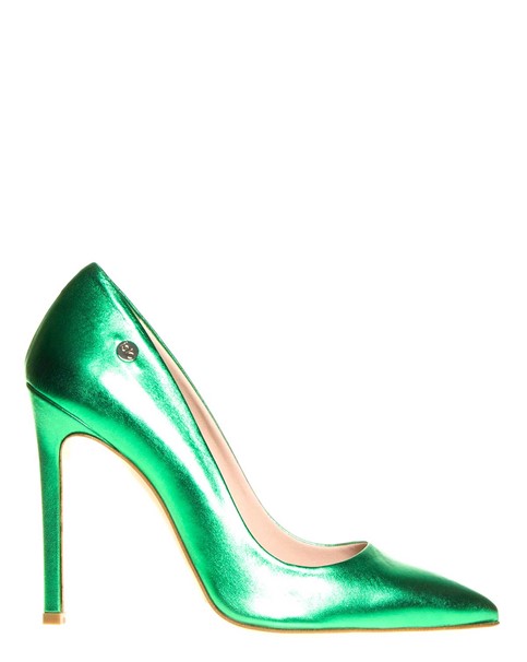 scarpe verde smeraldo