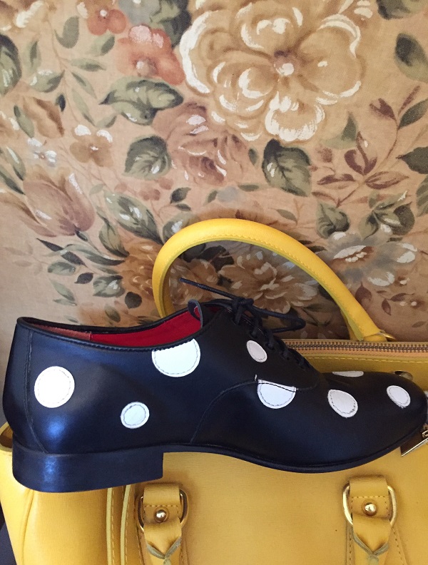 scarpe pois