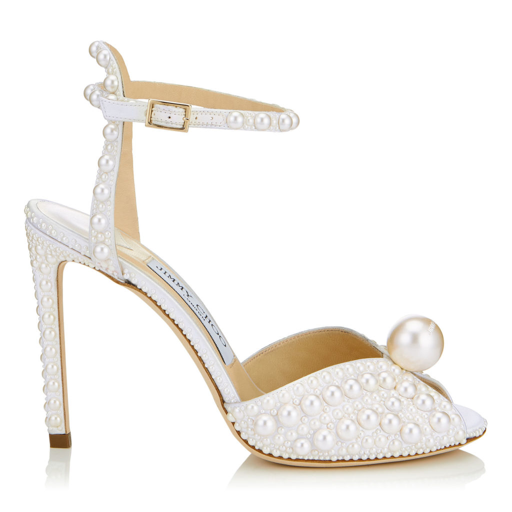 sandalo perle jimmy choo