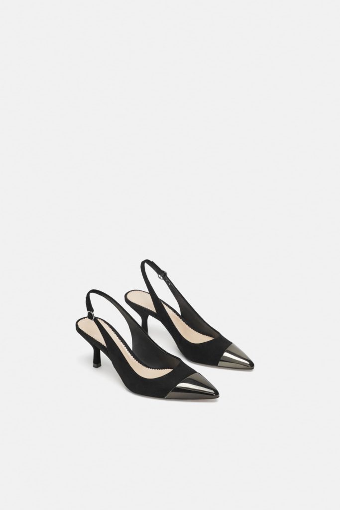 slingback zara