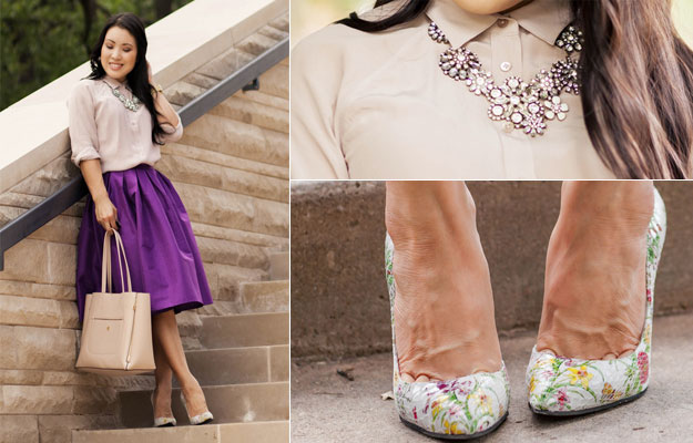 come abbinare scarpe colorate