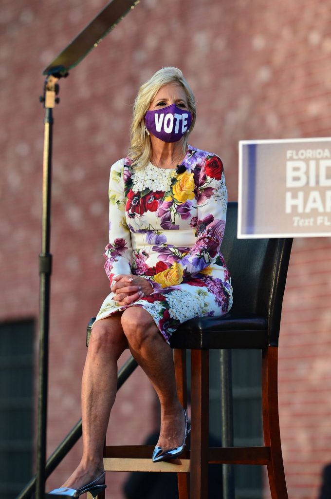 jill biden fiori