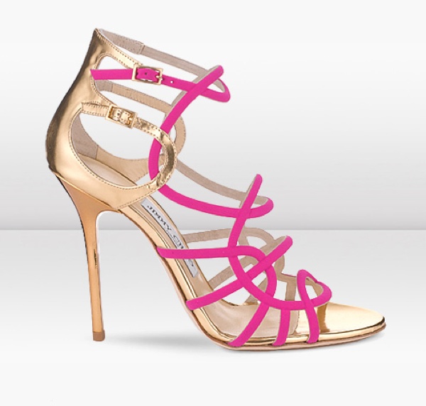 jimmy-choo-beak-sandals sandali oro jimmy choo