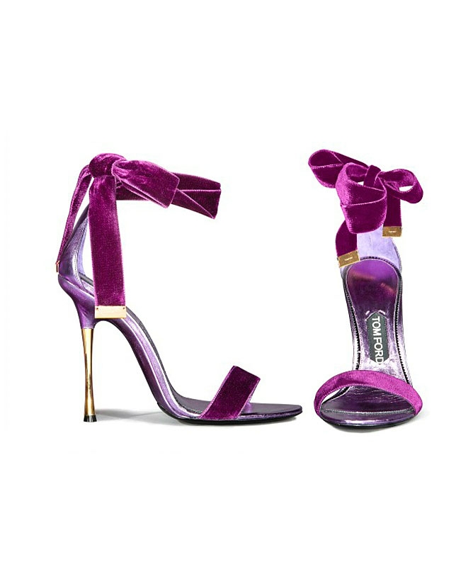 Tom-Ford-Spring-Summer-High-Heel-Purple-Ankle-Cuff-Sandals sandali viola tom ford dove comprare roma