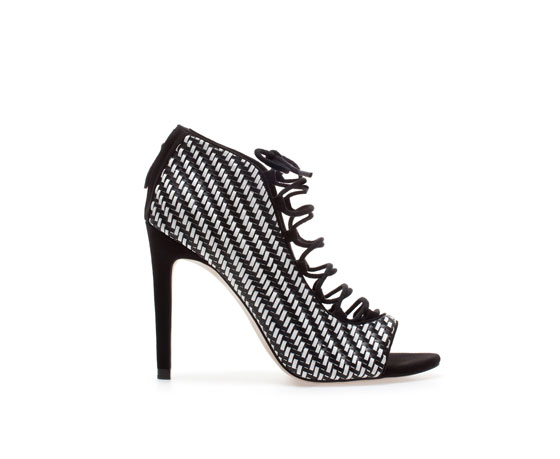 zara bicolor sandal 2013