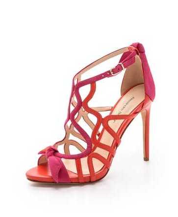 birman orange pink sandal