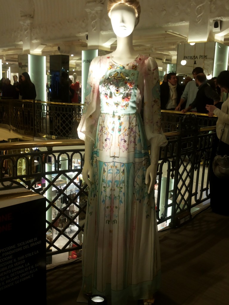 piccione.piccione jewel gown