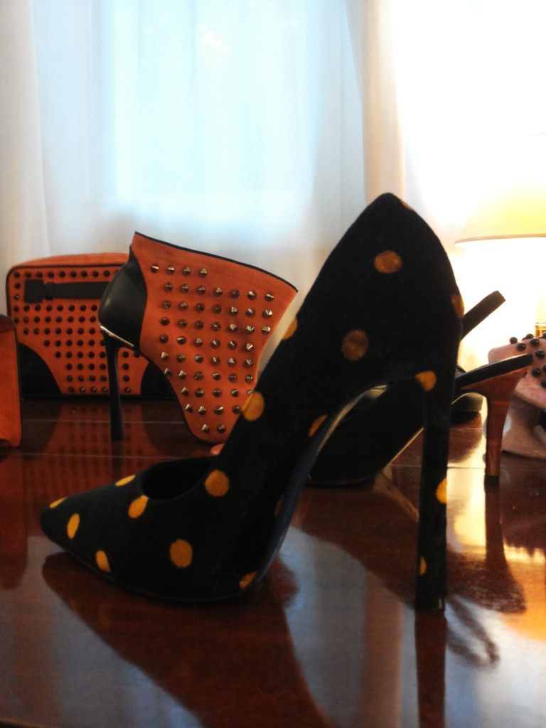 high heel pumps