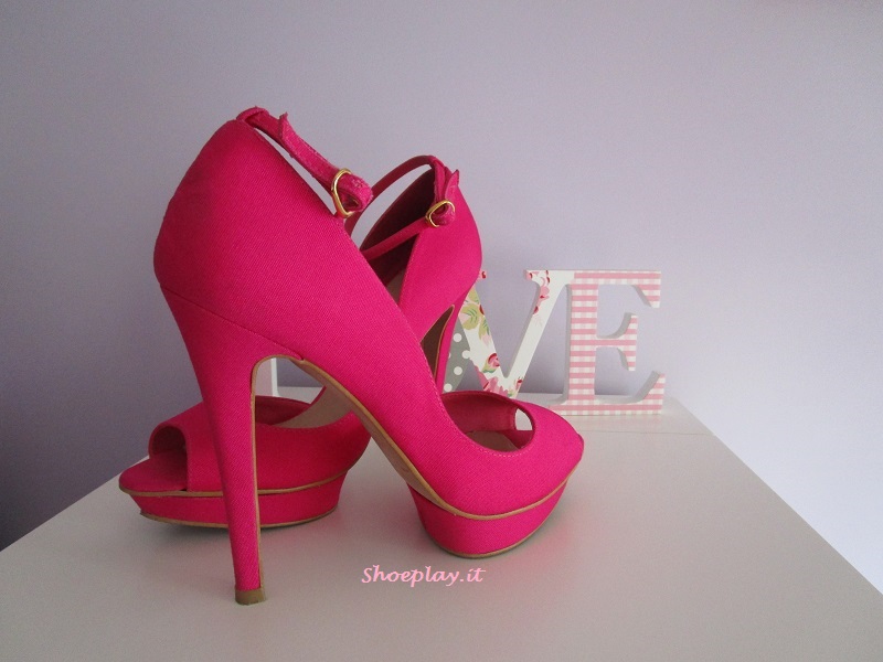 sandali fuxia tacco alto