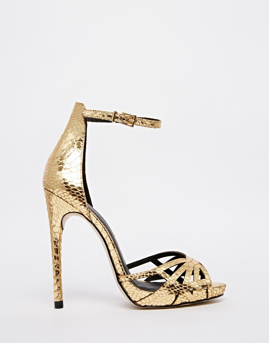 sandali dorati - Shoeplay Fashion blog di scarpe da donna