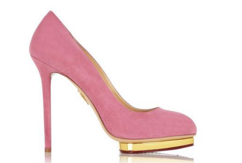 scarpe rosa charlotte olympia 2016