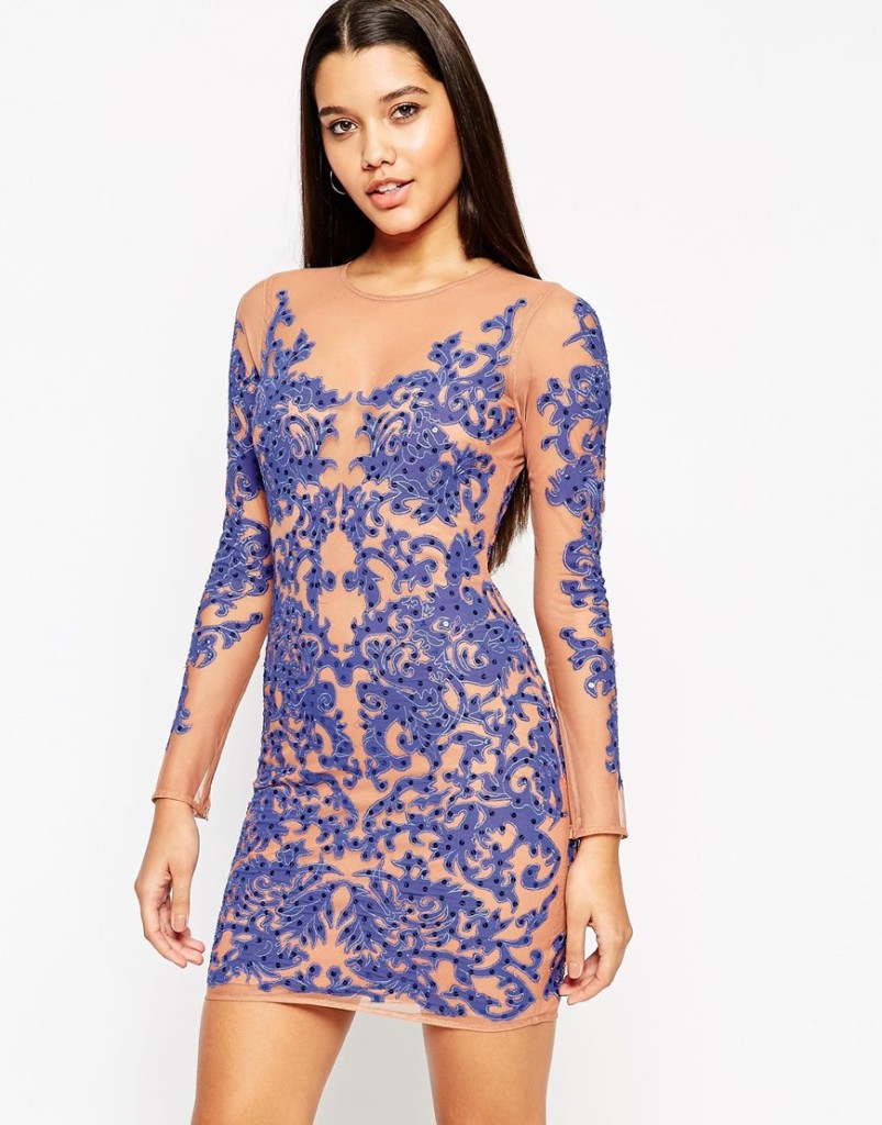 vestito blu elettrico capodanno
