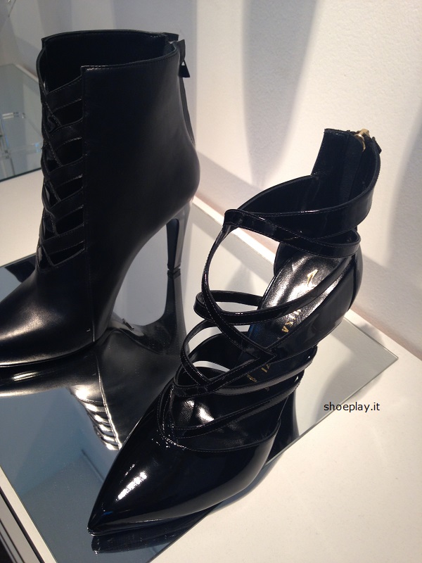 decollete vernice nera 2016 2017