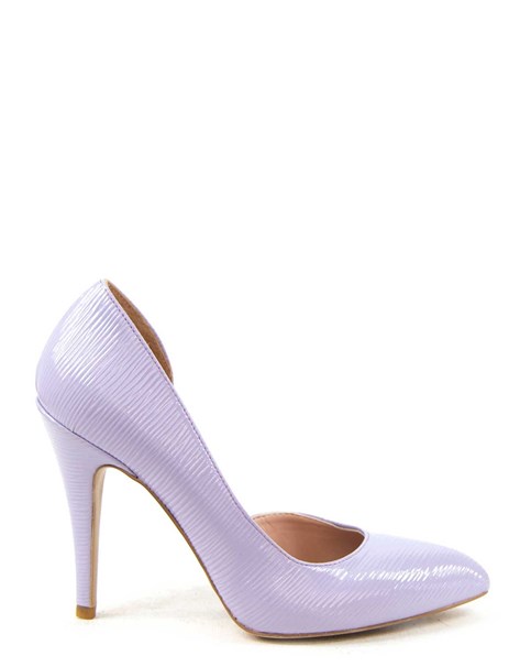 scarpe lilla tacco alto