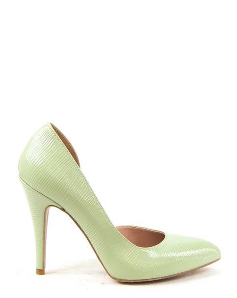 scarpe verdi tacco alto