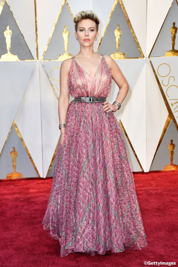 scarlett johansson oscar 2017
