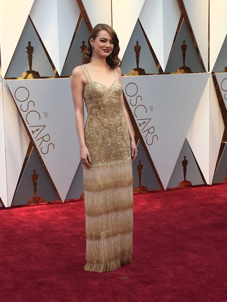 emma stone oscar 2017
