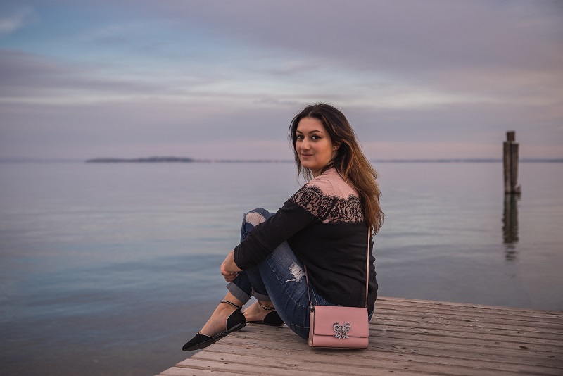 fashion blogger scarpe lago di garda