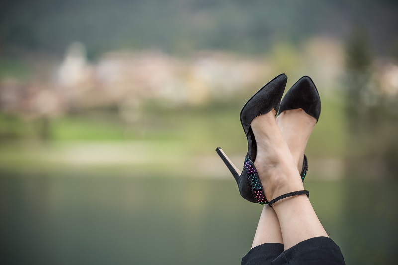 decollete cinturino caviglia