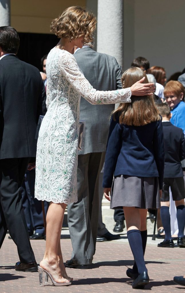 outfit letizia di spagna
