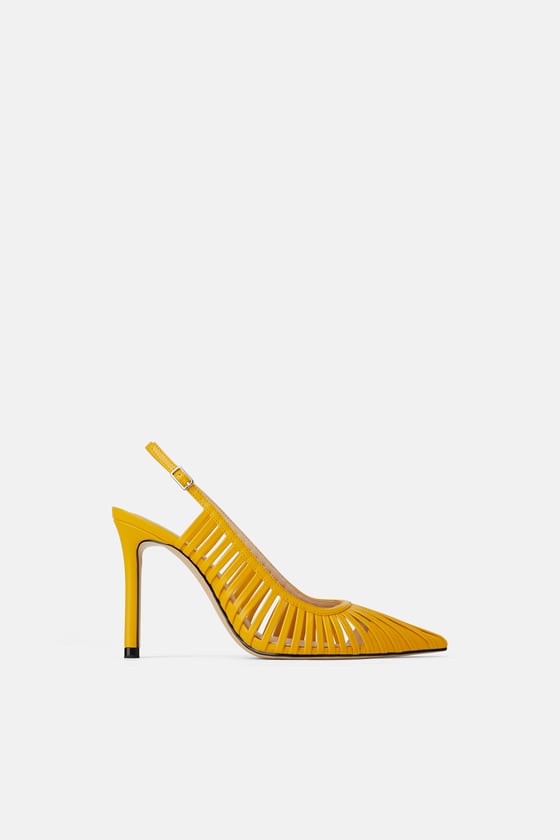scarpe gialle zara