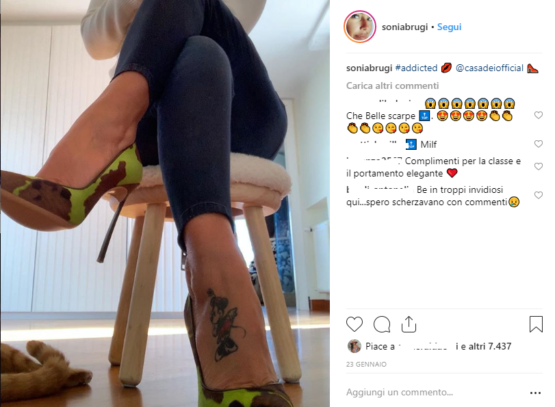 sonia bruganelli scarpe