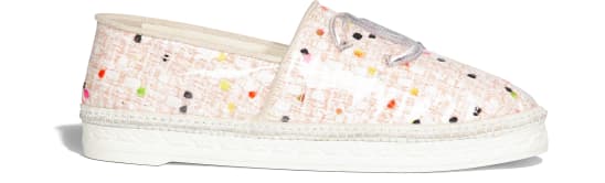 espadrillas chanel tweed